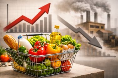 El conflicto en Oriente Medio ha elevado la inflación a la vez que se da una débil actividad económica.